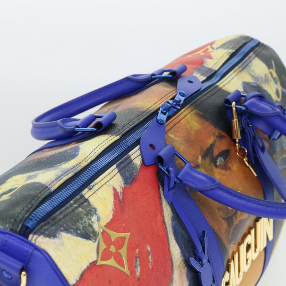 LOUIS VUITTON Masters Collection Keepall Bandouliere 50 Bag Gauguin Auth 52948S