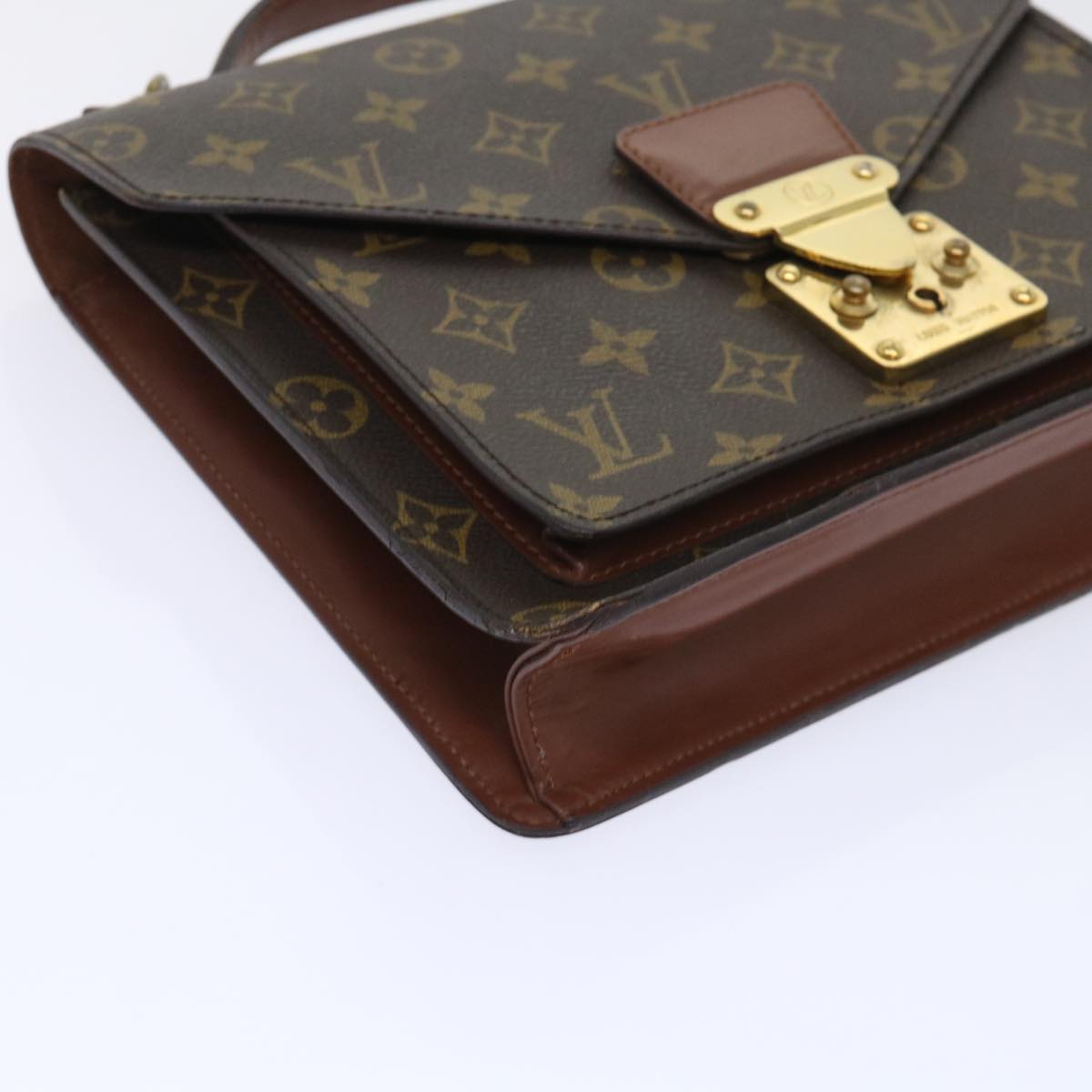 LOUIS VUITTON Monogram Monceau 26 Shoulder Bag 2way M51187 LV Auth 52971