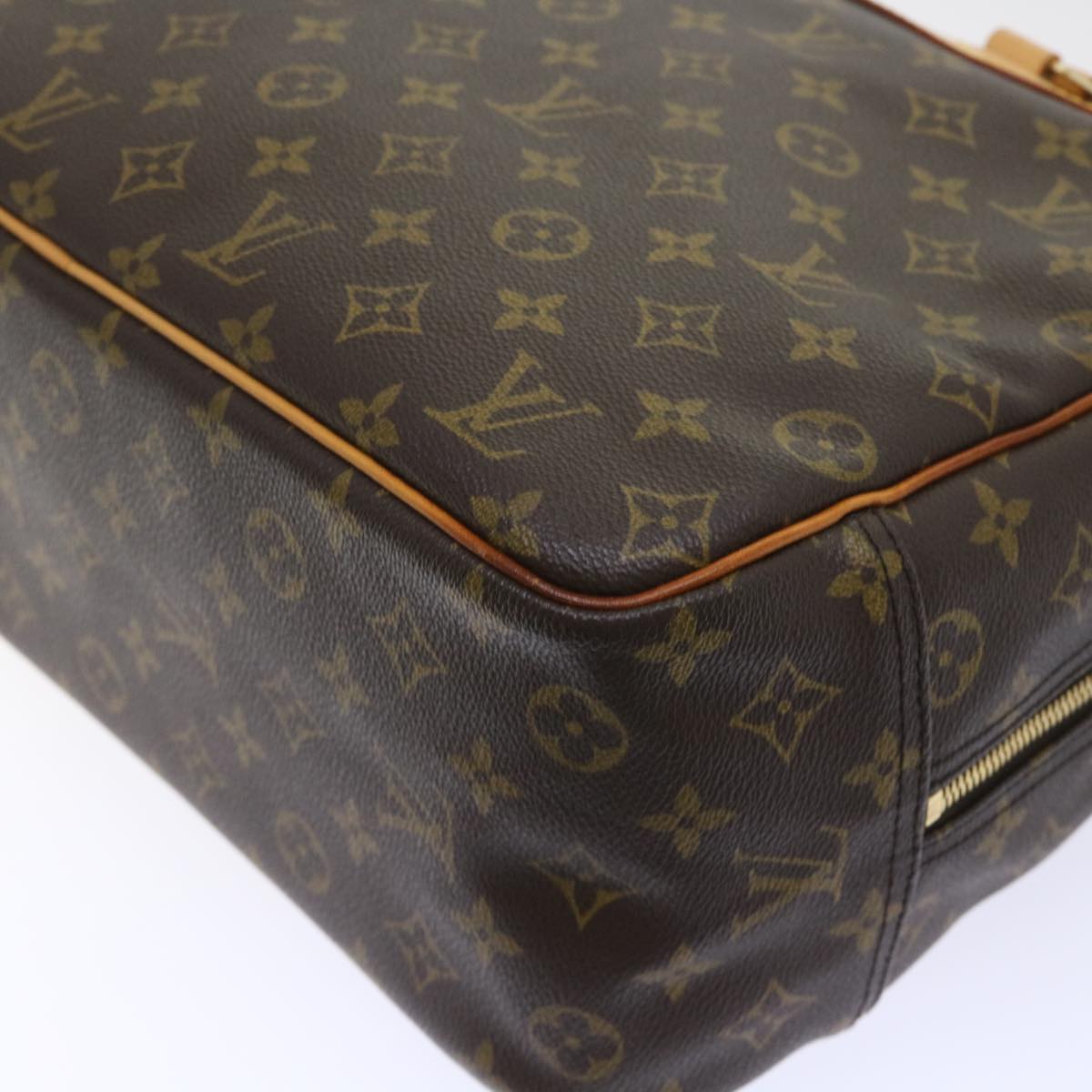 LOUIS VUITTON Monogram Deauville Hand Bag M47270 LV Auth 52988