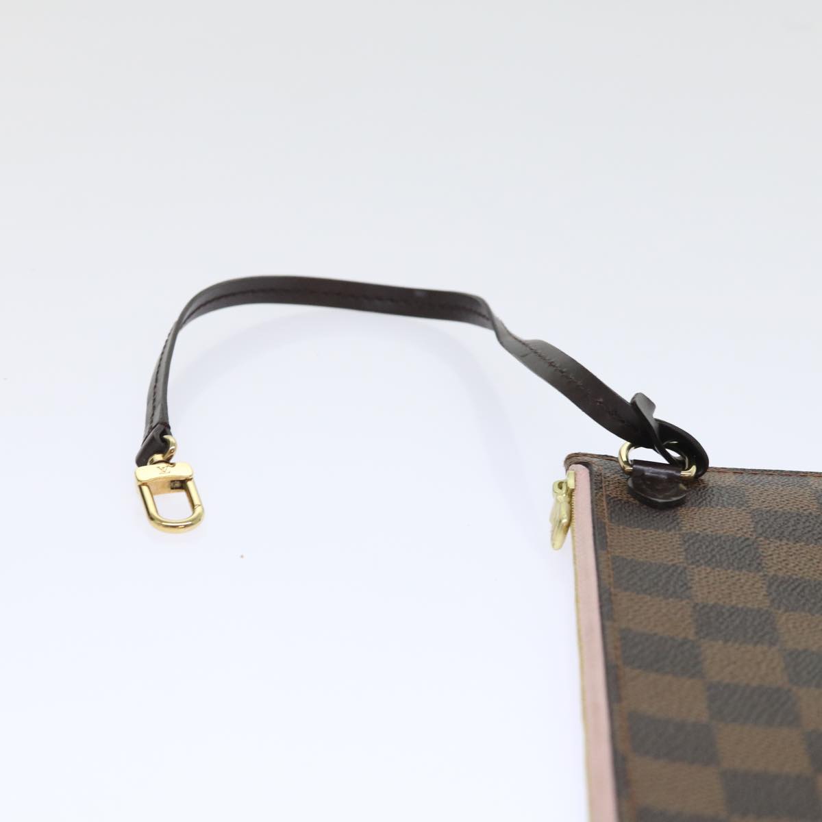 LOUIS VUITTON Damier Ebene Neverfull MM Tote Bag N51105 LV Auth 53002