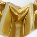 CHANEL Matelasse Chain Shoulder Bag Leather Gold CC Auth 53015AM-23