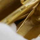 CHANEL Matelasse Chain Shoulder Bag Leather Gold CC Auth 53015AM-27