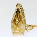 CHANEL Matelasse Chain Shoulder Bag Leather Gold CC Auth 53015AM-4