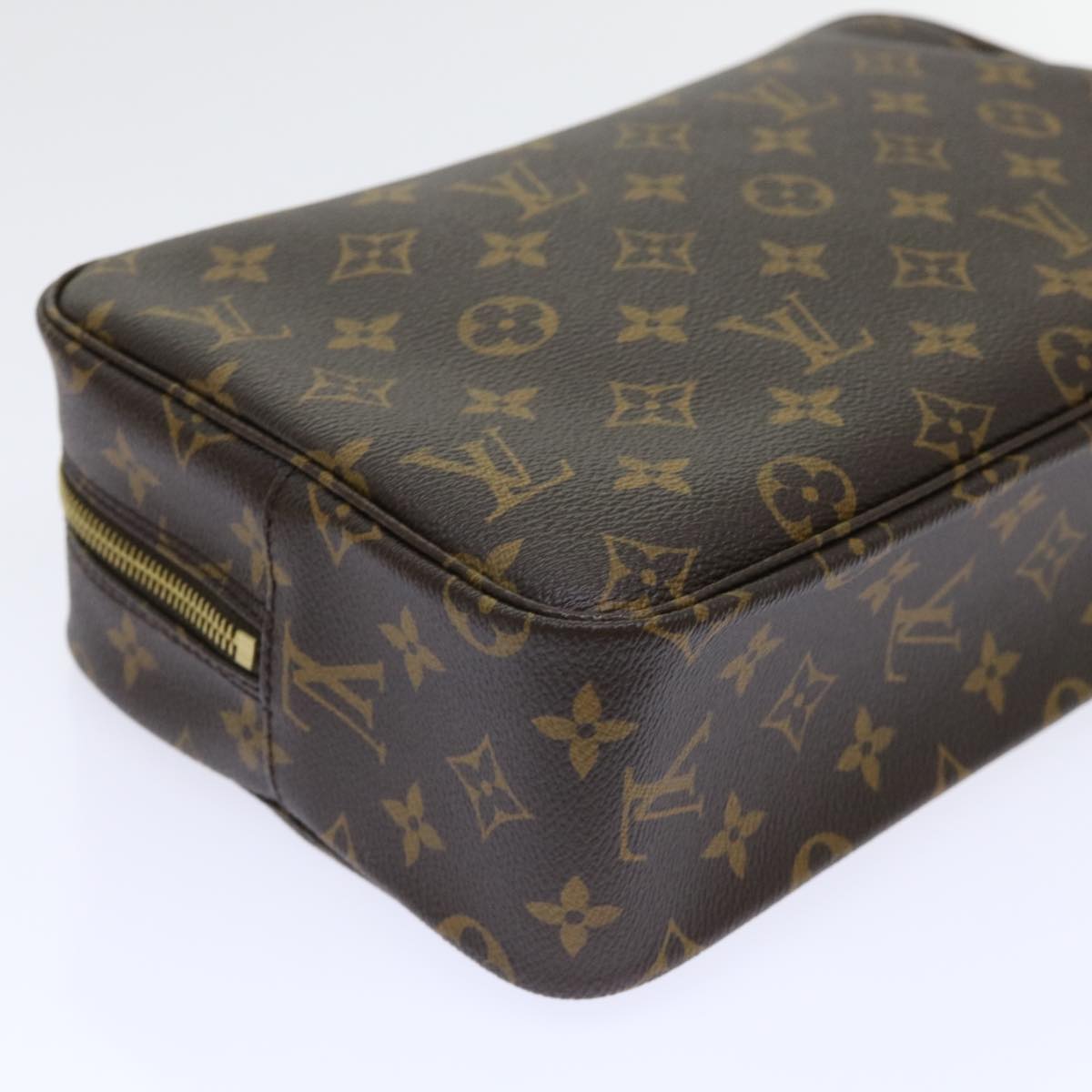 LOUIS VUITTON Monogram Trousse Toilette 28 Clutch Bag M47522 LV Auth 53041A