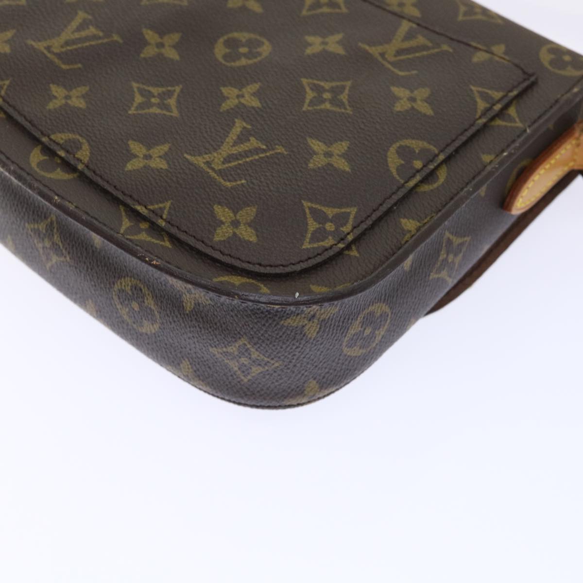 LOUIS VUITTON Monogram Saint Cloud MM Shoulder Bag M51243 LV Auth 53056