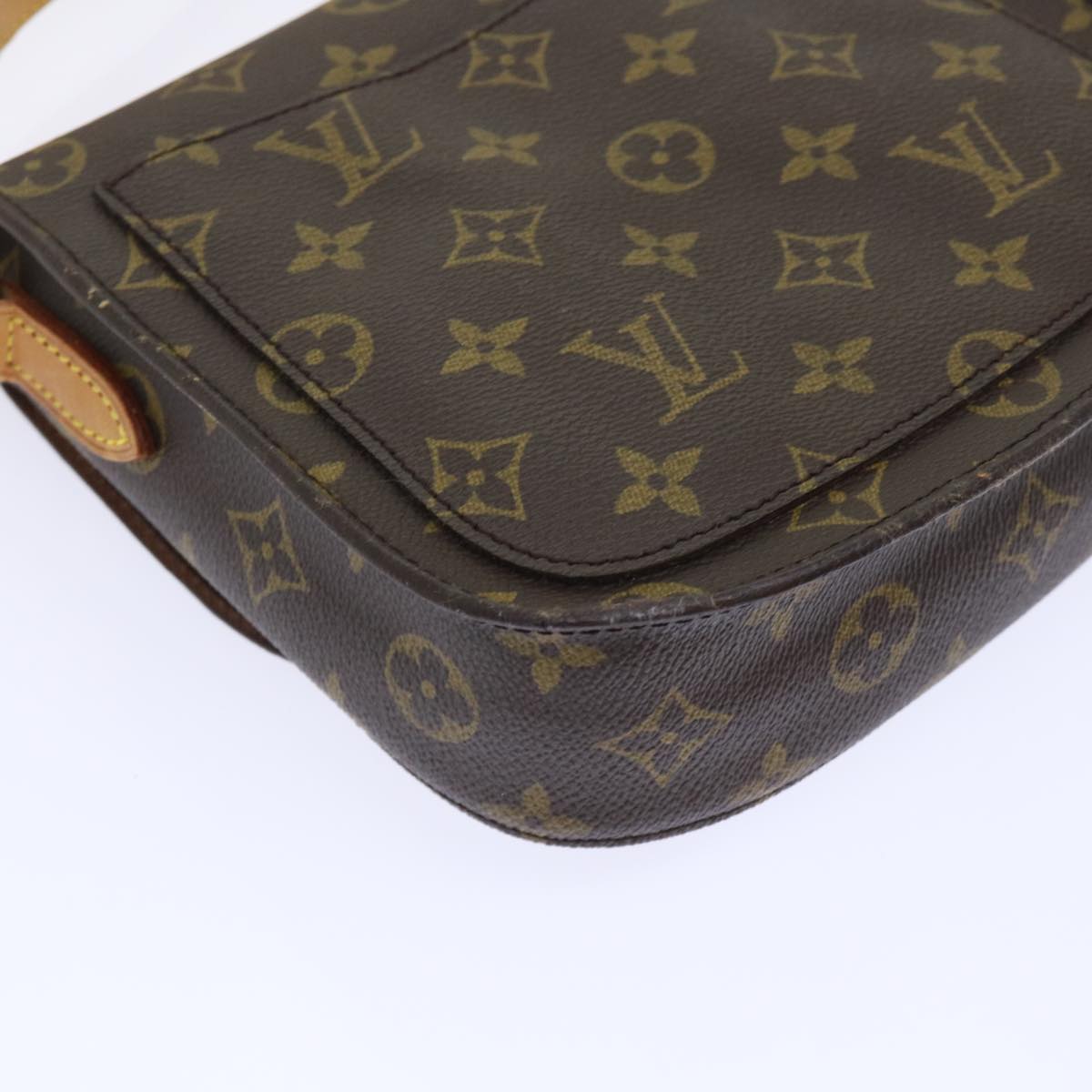 LOUIS VUITTON Monogram Saint Cloud MM Shoulder Bag M51243 LV Auth 53056