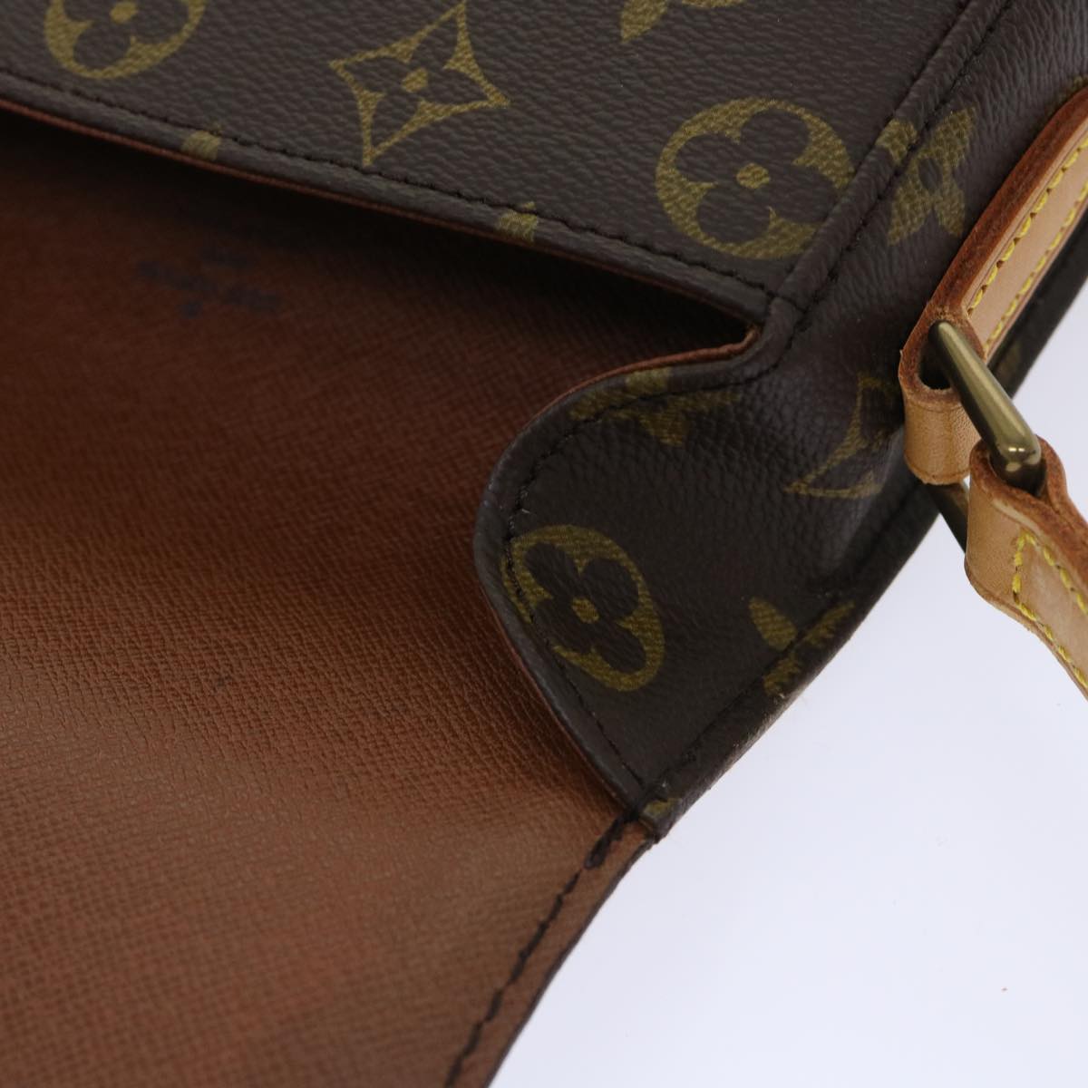 LOUIS VUITTON Monogram Saint Cloud MM Shoulder Bag M51243 LV Auth 53056