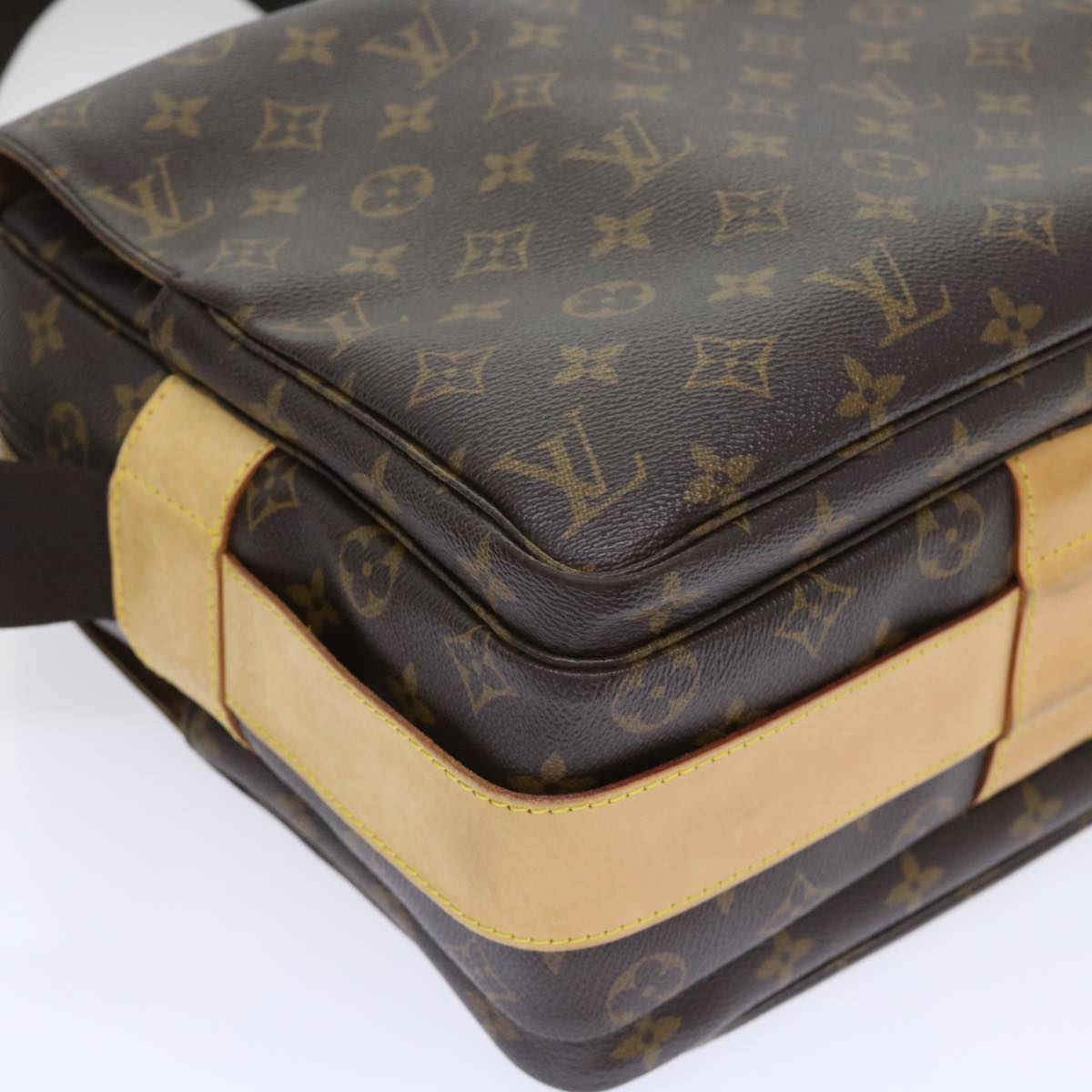 LOUIS VUITTON Monogram Naviglio Shoulder Bag M50205 LV Auth 53067