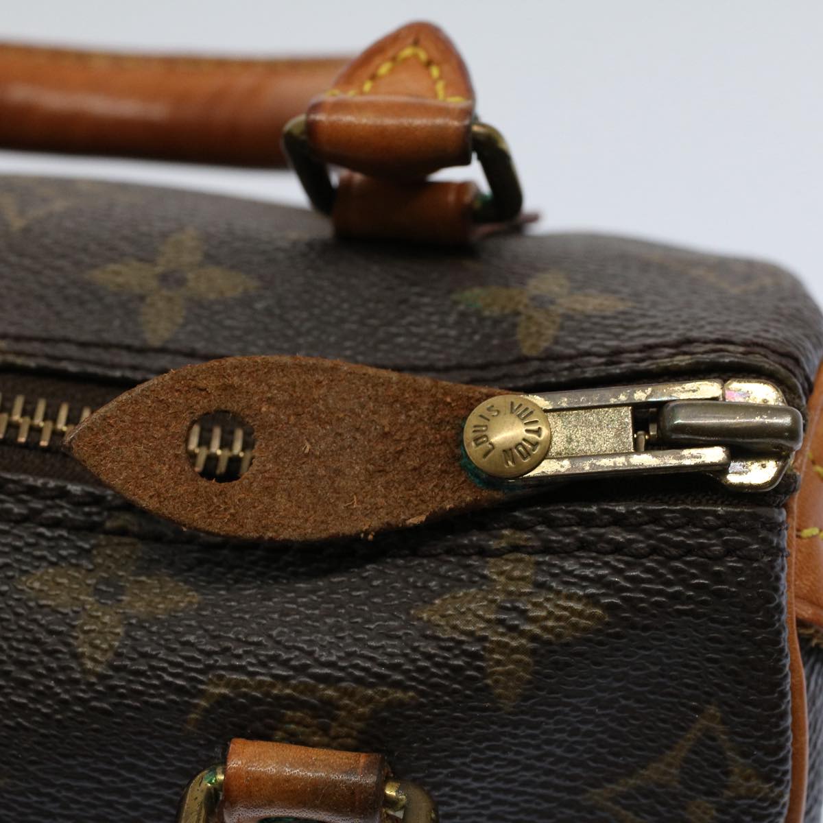 LOUIS VUITTON Monogram Mini Speedy Bandouliere Japon 88 Bag M99014 Auth 53116