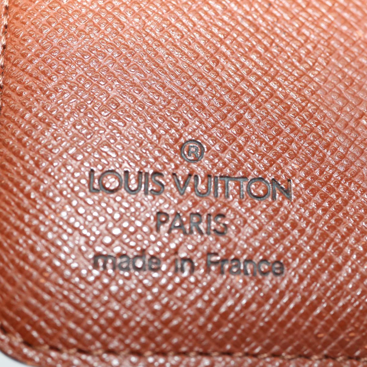 LOUIS VUITTON Monogram Compact Zip Wallet M61667 LV Auth 53117