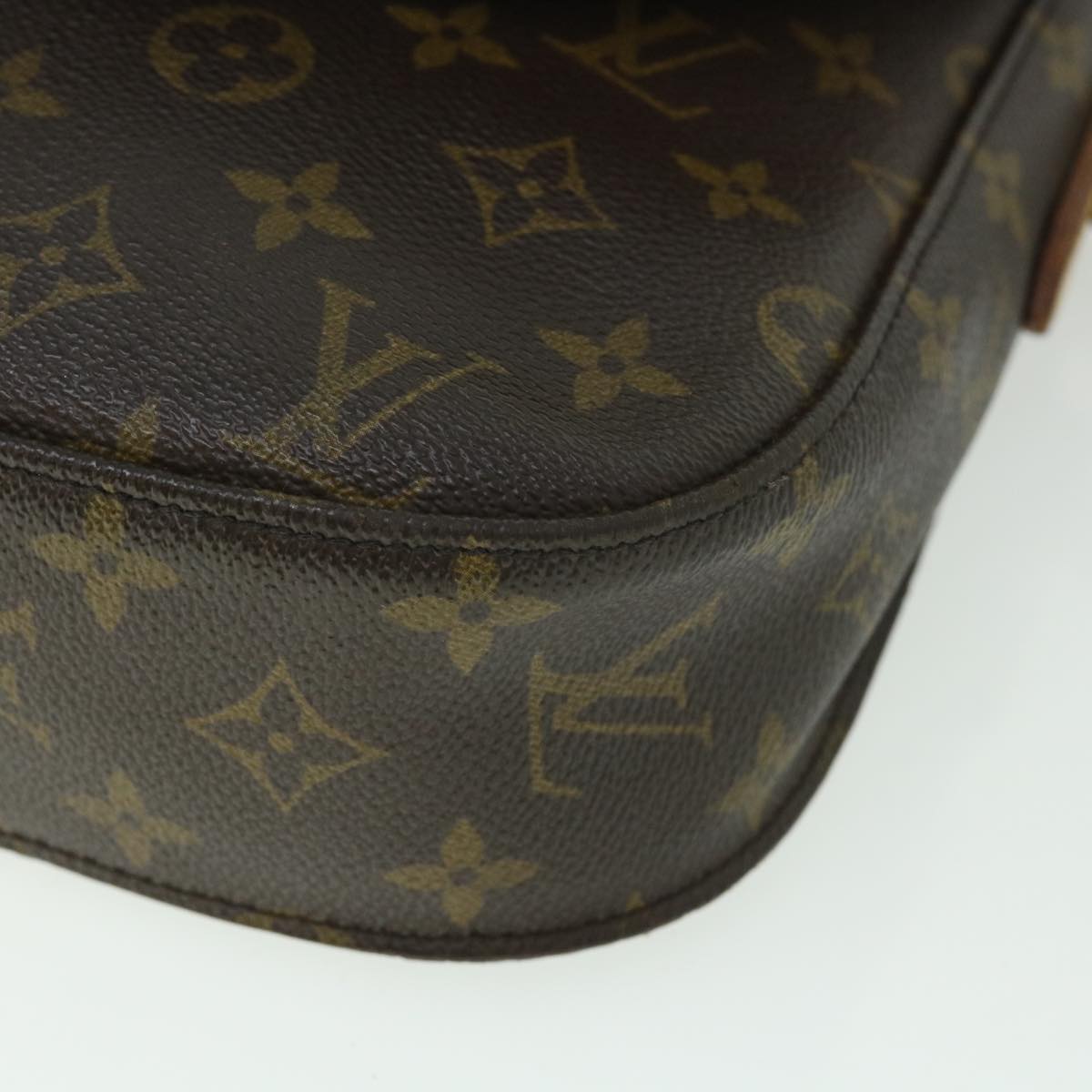 LOUIS VUITTON Monogram Saint Cloud GM Shoulder Bag M51242 LV Auth 53139