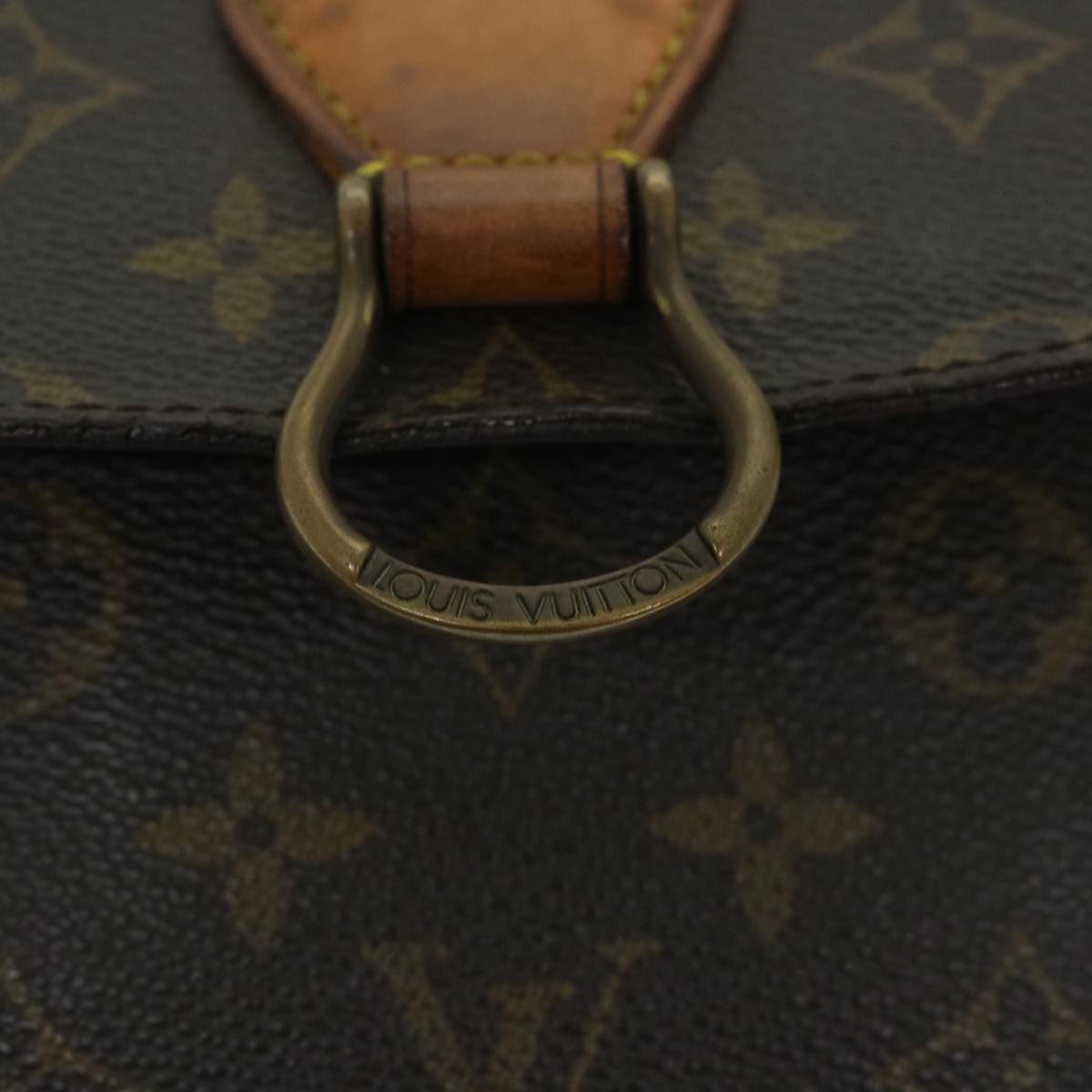 LOUIS VUITTON Monogram Saint Cloud GM Shoulder Bag M51242 LV Auth 53139