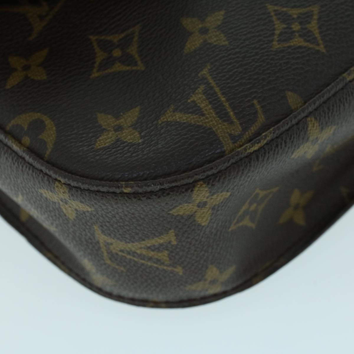 LOUIS VUITTON Monogram Saint Cloud GM Shoulder Bag M51242 LV Auth 53178