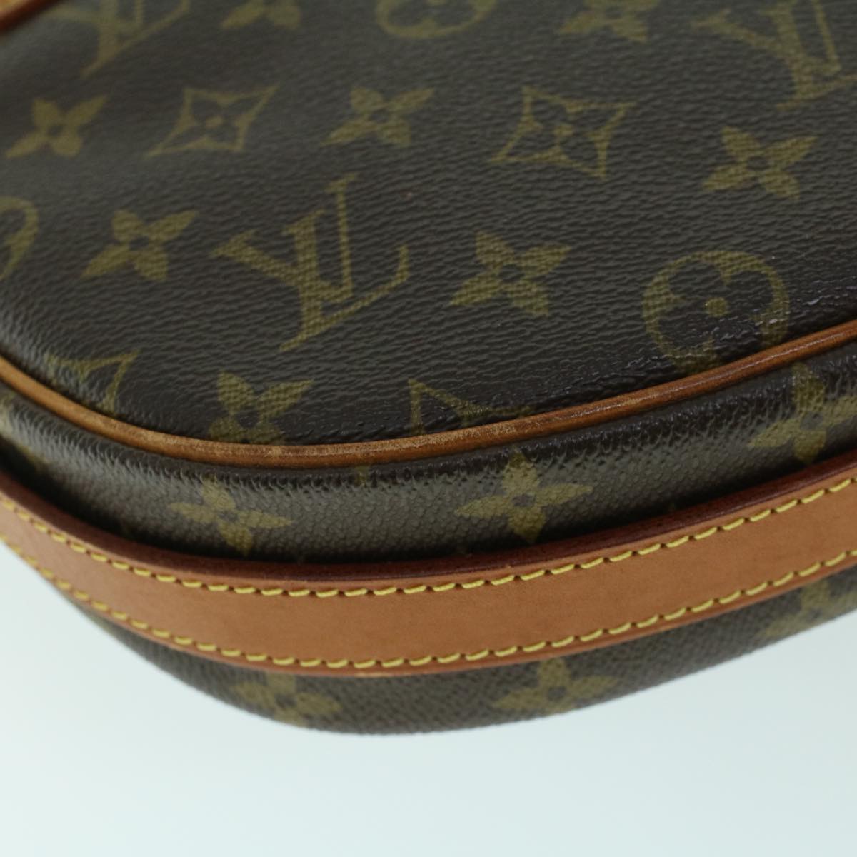 LOUIS VUITTON Monogram Jeune Fille MM Shoulder Bag Vintage M51226 LV Auth 53180