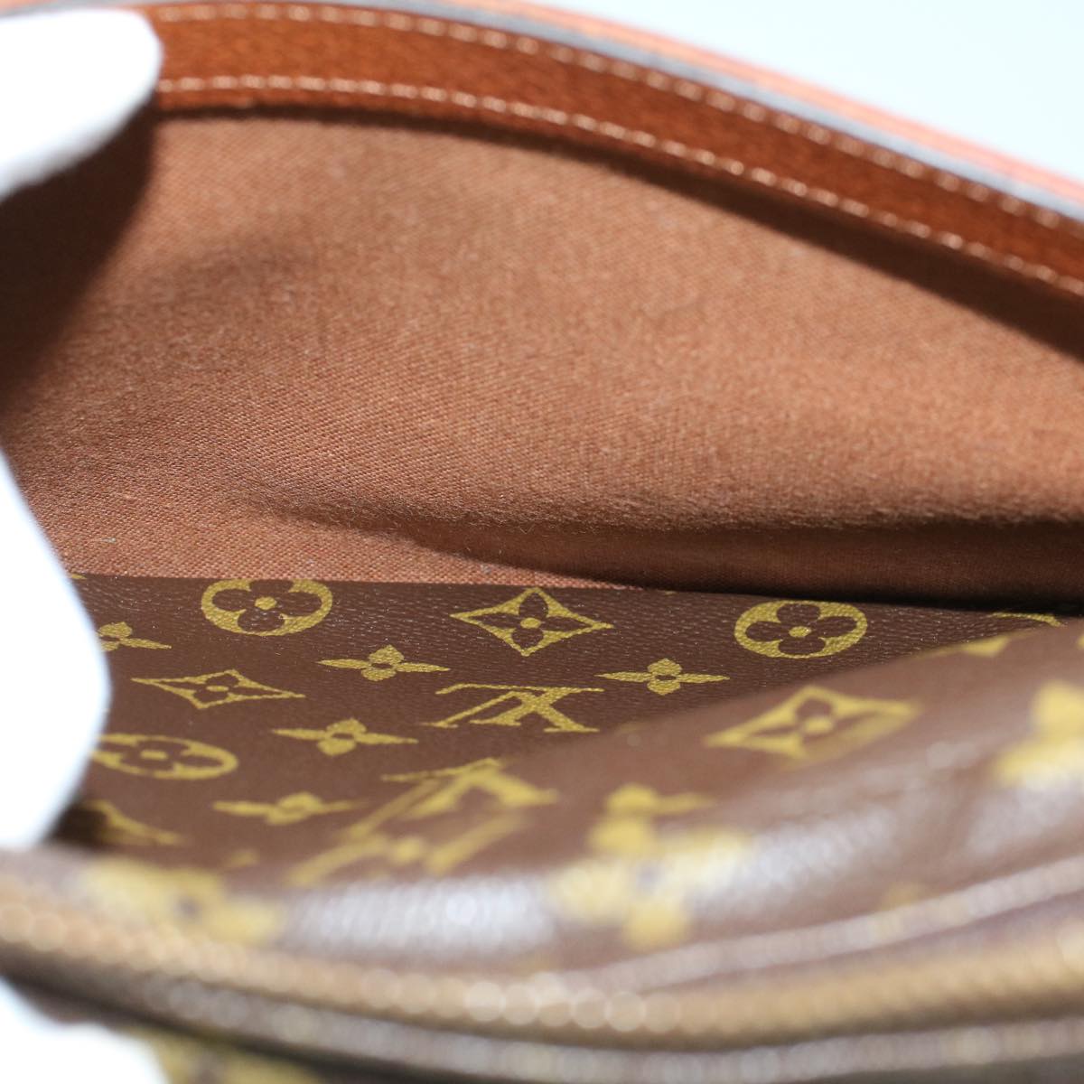 LOUIS VUITTON Monogram Jeune Fille MM Shoulder Bag Vintage M51226 LV Auth 53180