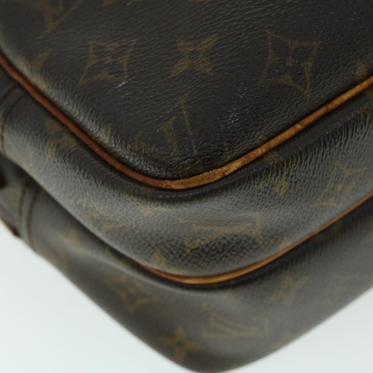 LOUIS VUITTON Monogram Reporter PM Shoulder Bag M45254 LV Auth 53181