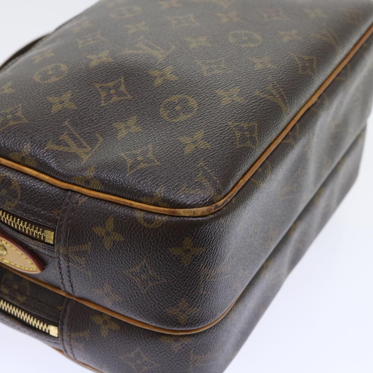 LOUIS VUITTON Monogram Reporter PM Shoulder Bag M45254 LV Auth 53182