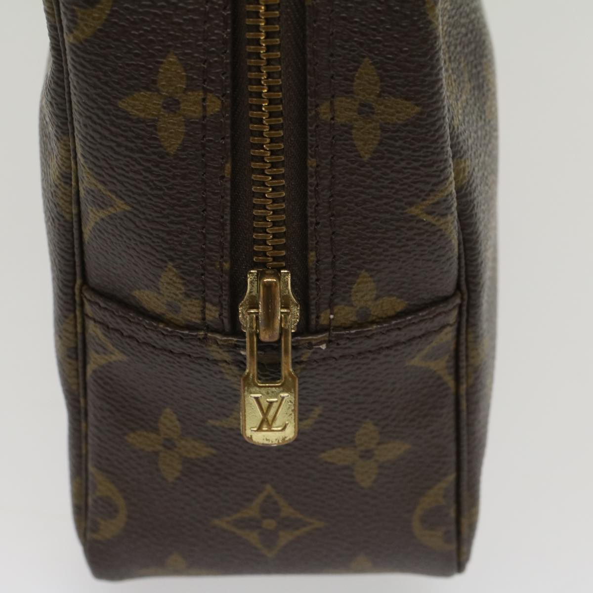 LOUIS VUITTON Monogram Trousse Toilette 28 Clutch Bag M47522 LV Auth 53362