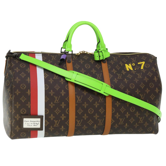 LOUIS VUITTON Capsule Collection Keepall Bandouliere 55 Bag M59661 Auth 53413SM