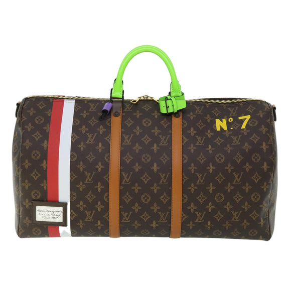 LOUIS VUITTON Capsule Collection Keepall Bandouliere 55 Bag M59661 Auth 53413SM