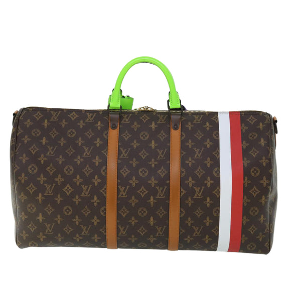 LOUIS VUITTON Capsule Collection Keepall Bandouliere 55 Bag M59661 Auth 53413SM