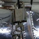 LOUIS VUITTON Mirror Keepall Bandouliere 50 Bag Silver M45886 LV Auth 53414S-18