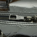 LOUIS VUITTON Mirror Keepall Bandouliere 50 Bag Silver M45886 LV Auth 53414S-19