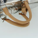 LOUIS VUITTON Mirror Keepall Bandouliere 50 Bag Silver M45886 LV Auth 53414S-7