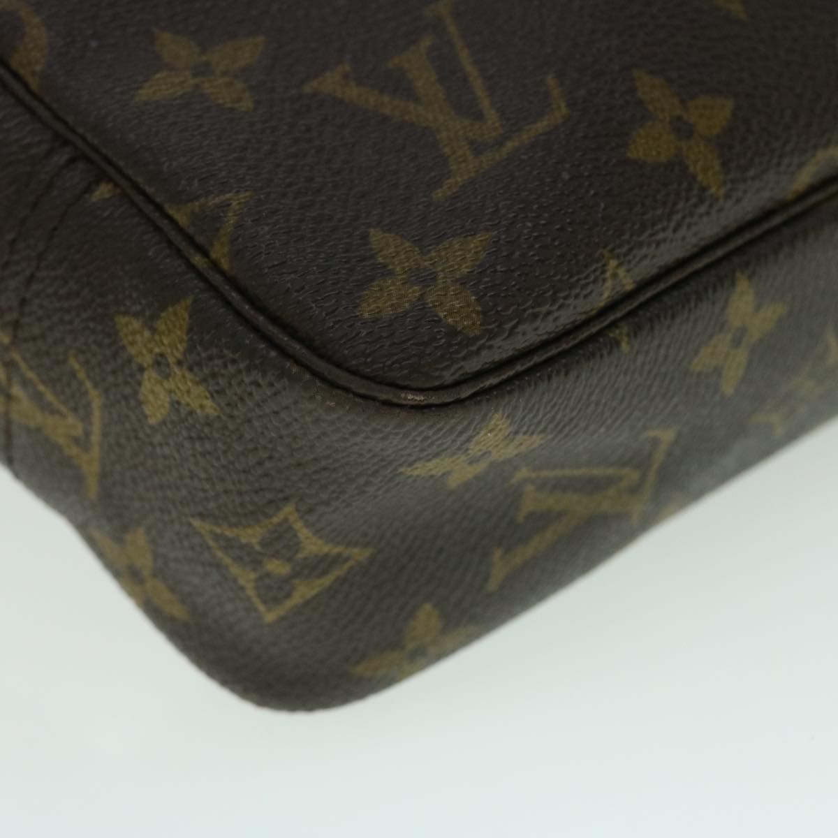 LOUIS VUITTON Monogram Trousse Toilette 23 Clutch Bag M47524 LV Auth 53440