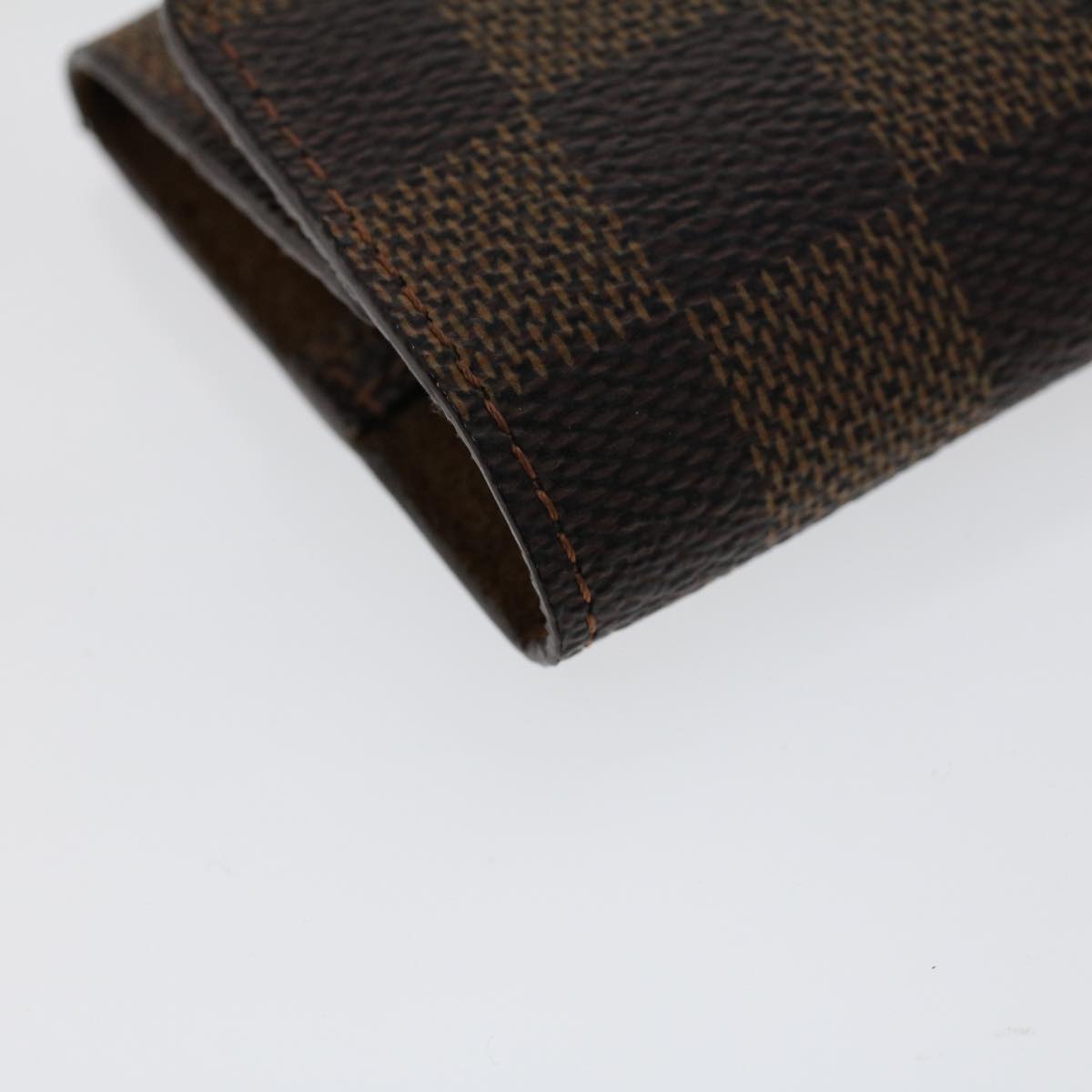 LOUIS VUITTON Damier Ebene Cuff Case Cuffs M64600 LV Auth 53478