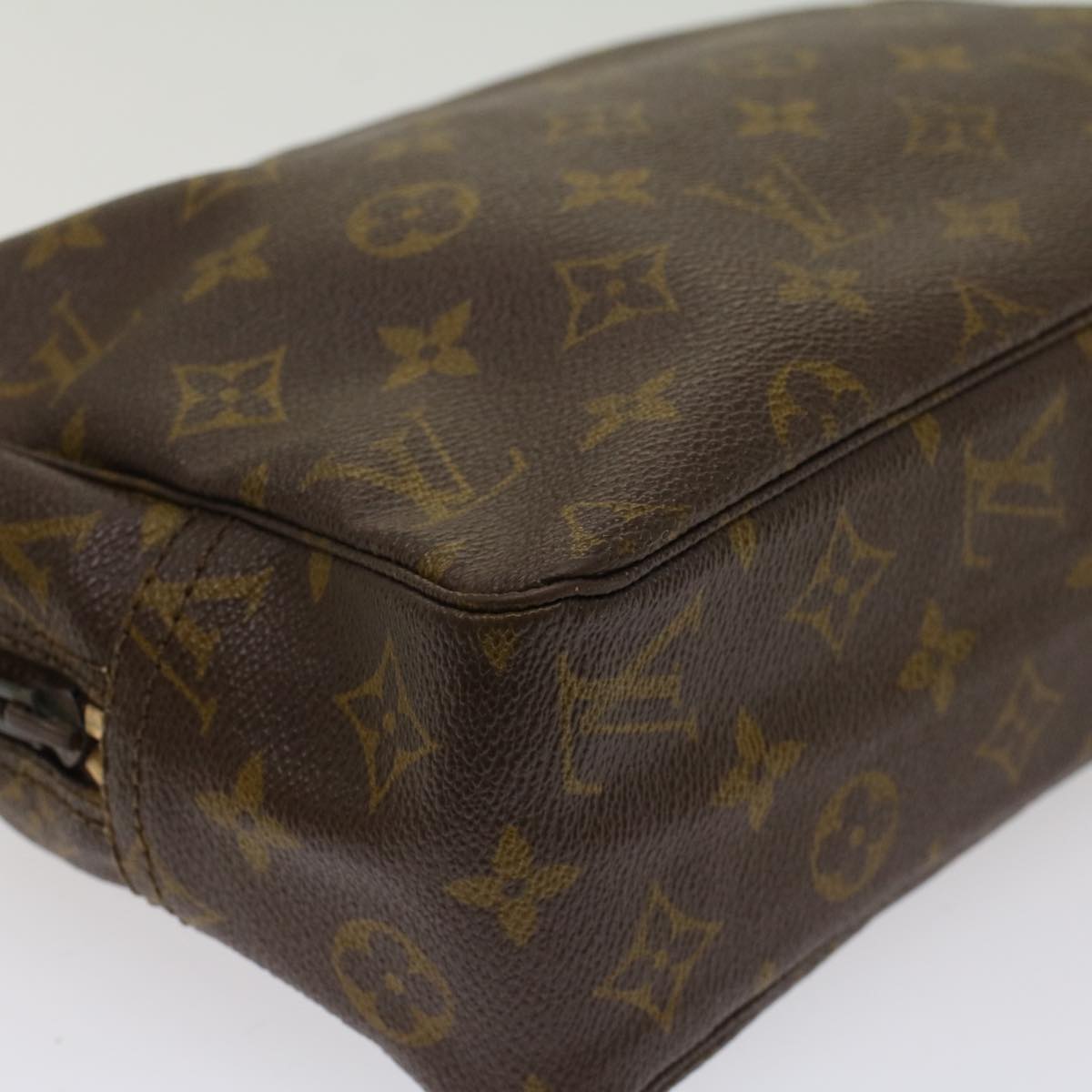 LOUIS VUITTON Monogram Trousse Toilette 28 Clutch Bag M47522 LV Auth 53483