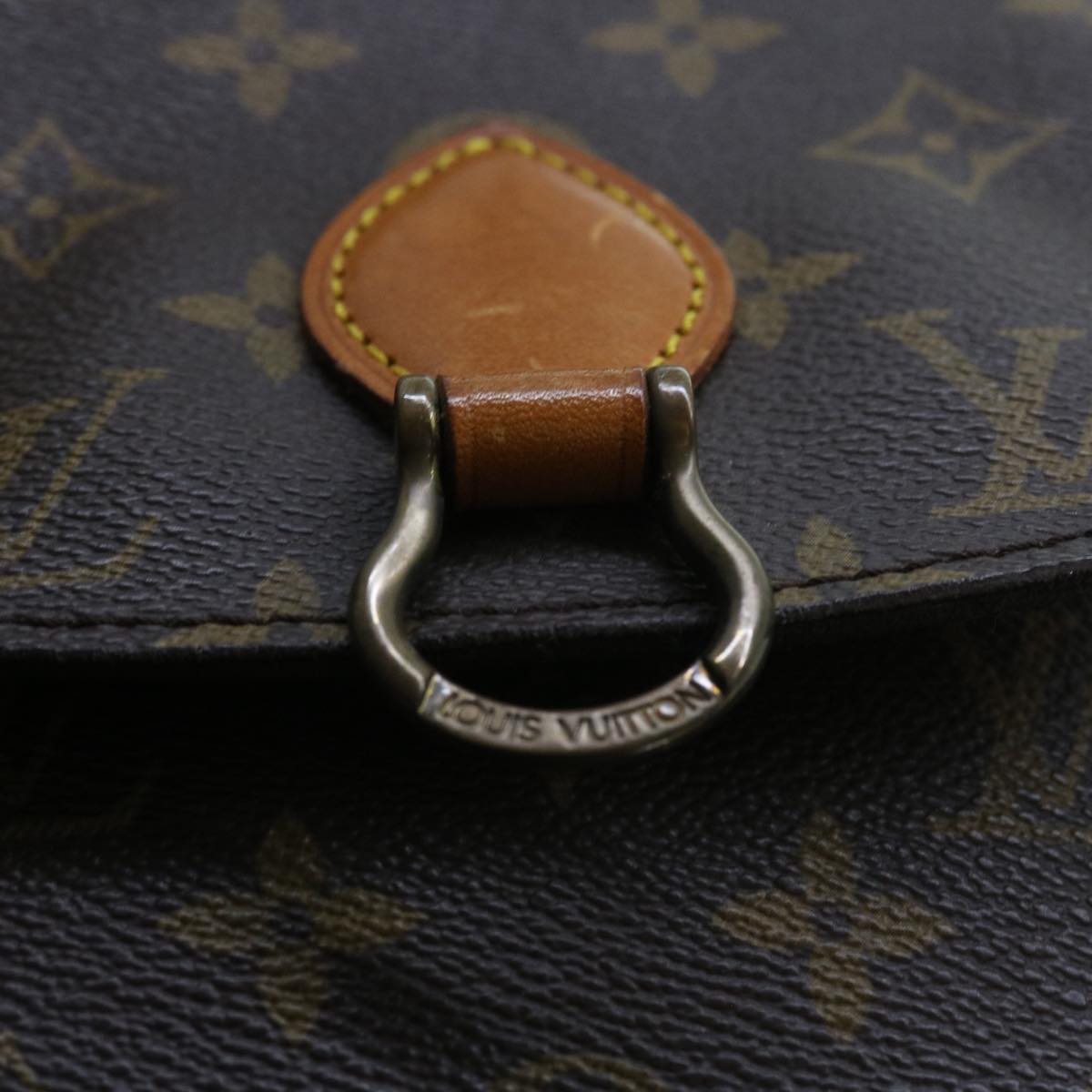 LOUIS VUITTON Monogram Saint Cloud PM Shoulder Bag M51244 LV Auth 53493