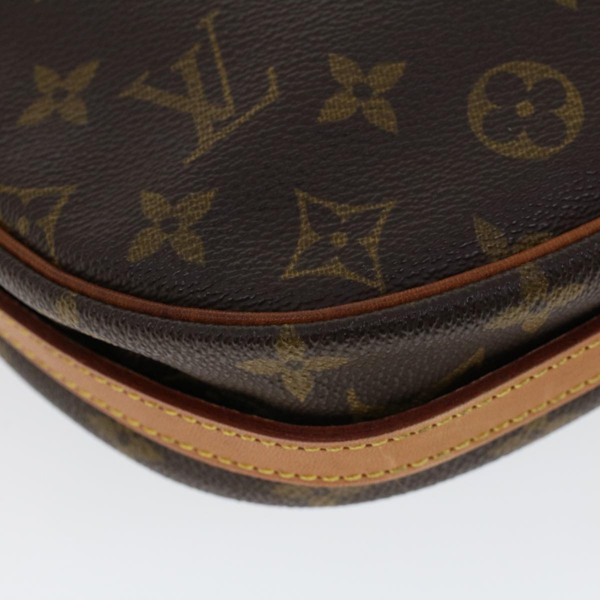 LOUIS VUITTON Monogram Jeune Fille MM Shoulder Bag M51226 LV Auth 53499