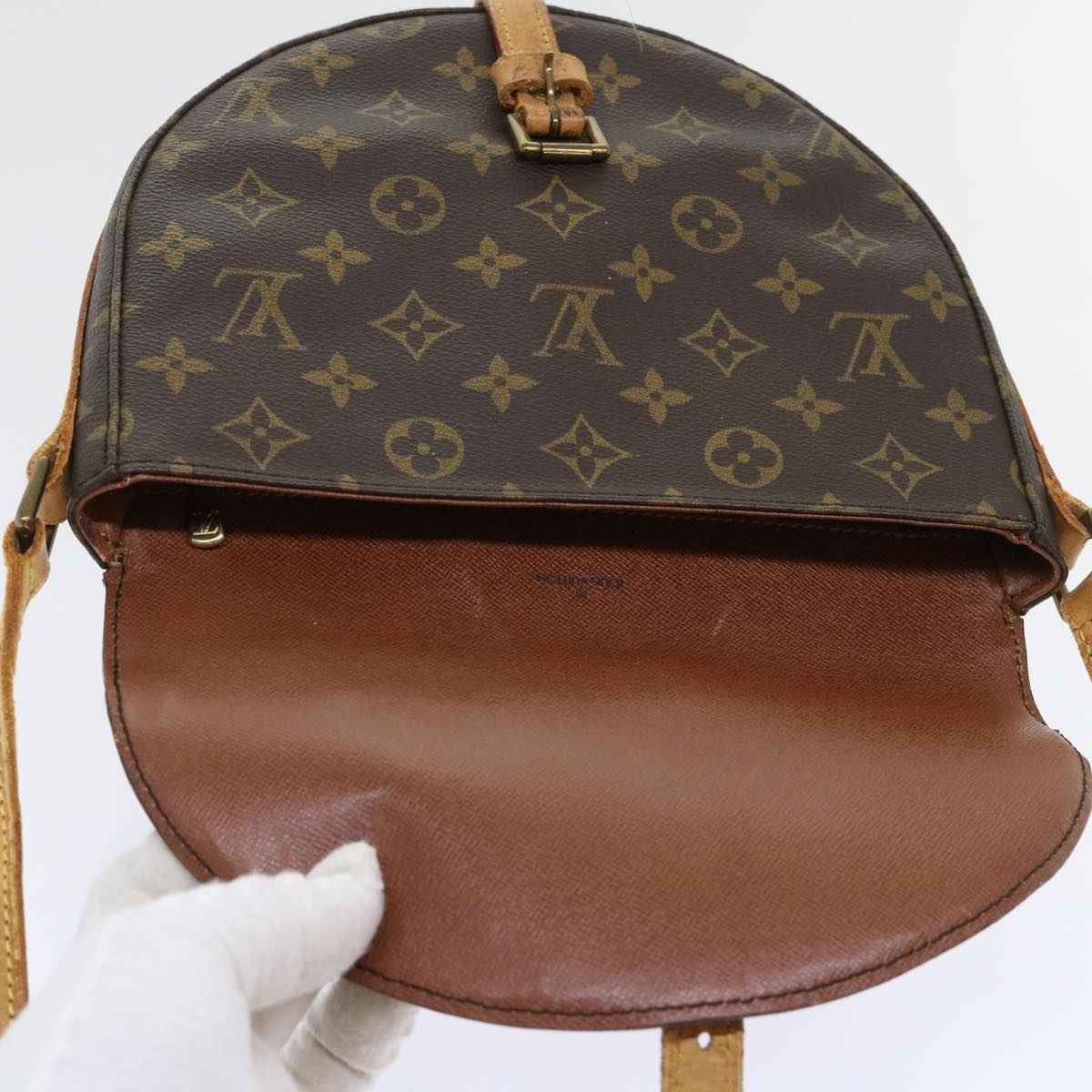 LOUIS VUITTON Monogram Chantilly MM Shoulder Bag M51233 LV Auth 53506