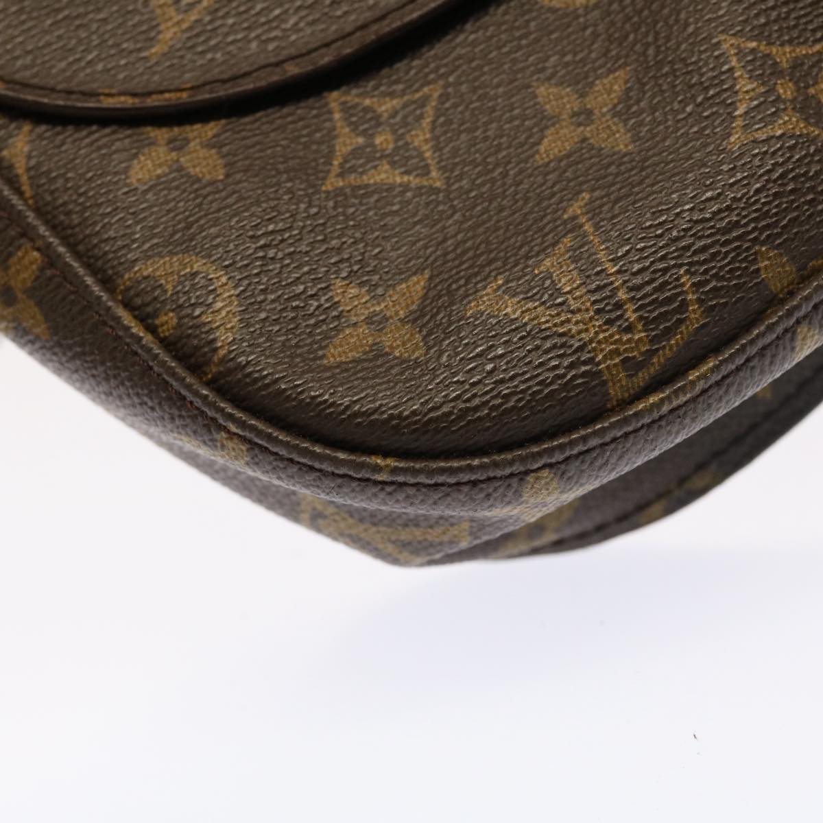 LOUIS VUITTON Monogram Saint Cloud GM Shoulder Bag M51242 LV Auth 53511