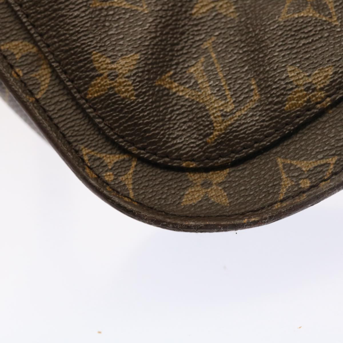 LOUIS VUITTON Monogram Saint Cloud GM Shoulder Bag M51242 LV Auth 53511