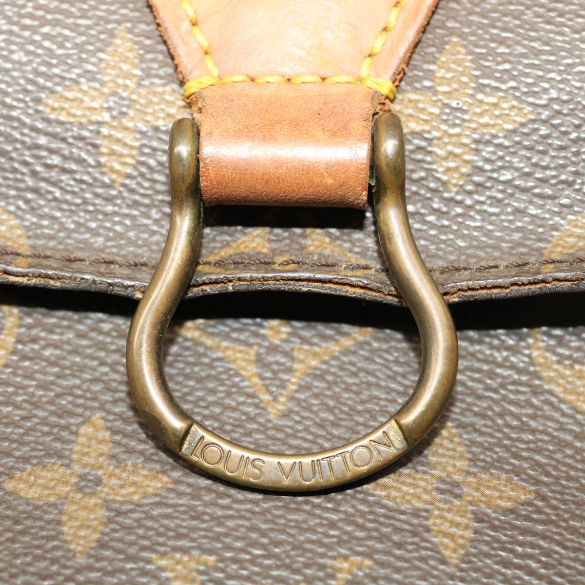 LOUIS VUITTON Monogram Saint Cloud GM Shoulder Bag M51242 LV Auth 53521