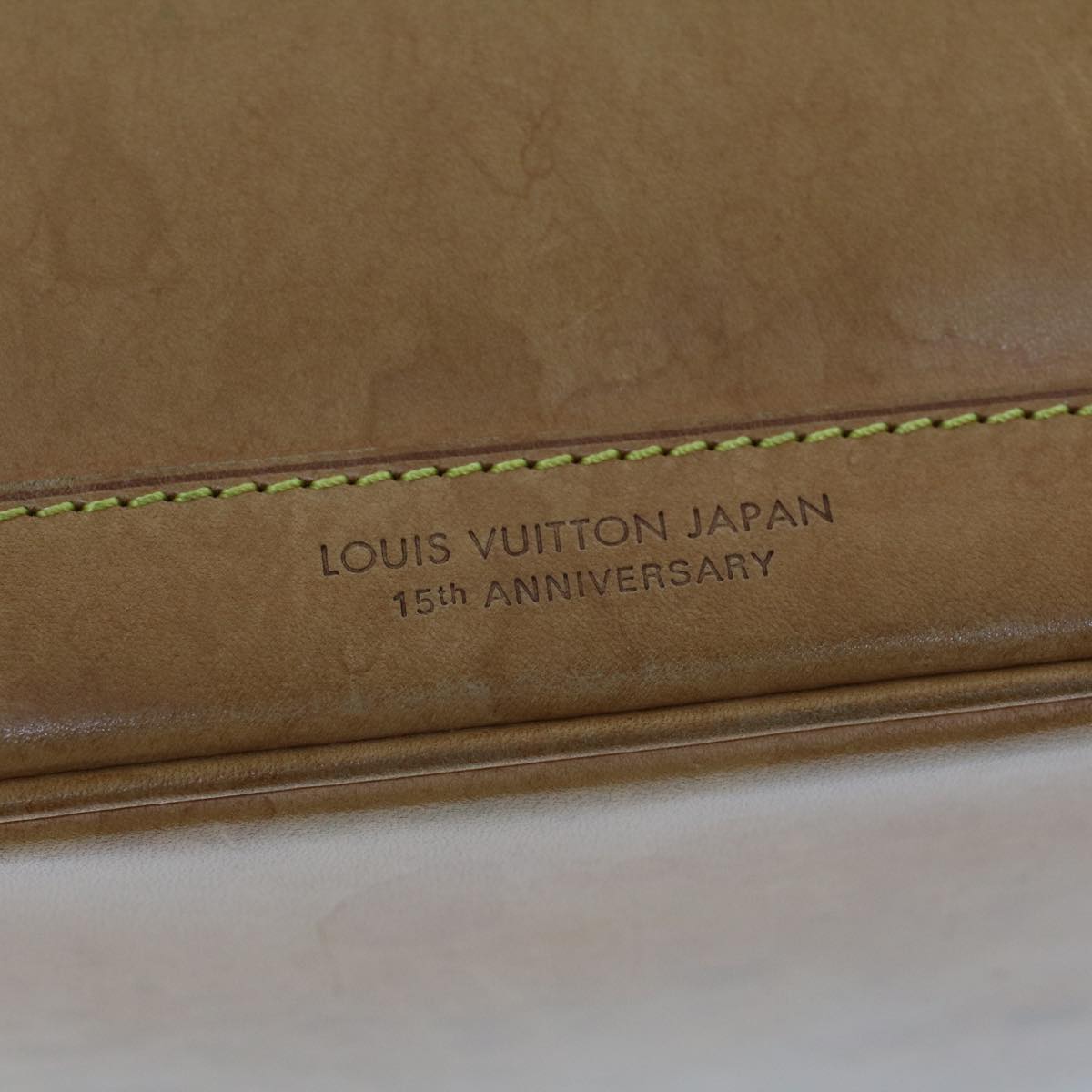 LOUIS VUITTON Nomad Mini Noe Hand Bag Leather Beige M43528 LV Auth 53572