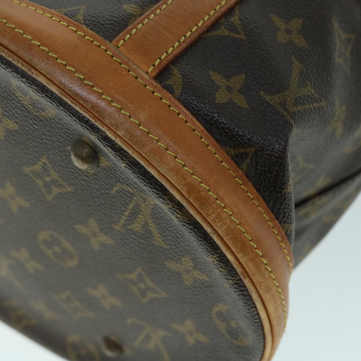 LOUIS VUITTON Monogram Bucket GM Shoulder Bag Vintage M42236 LV Auth 53591