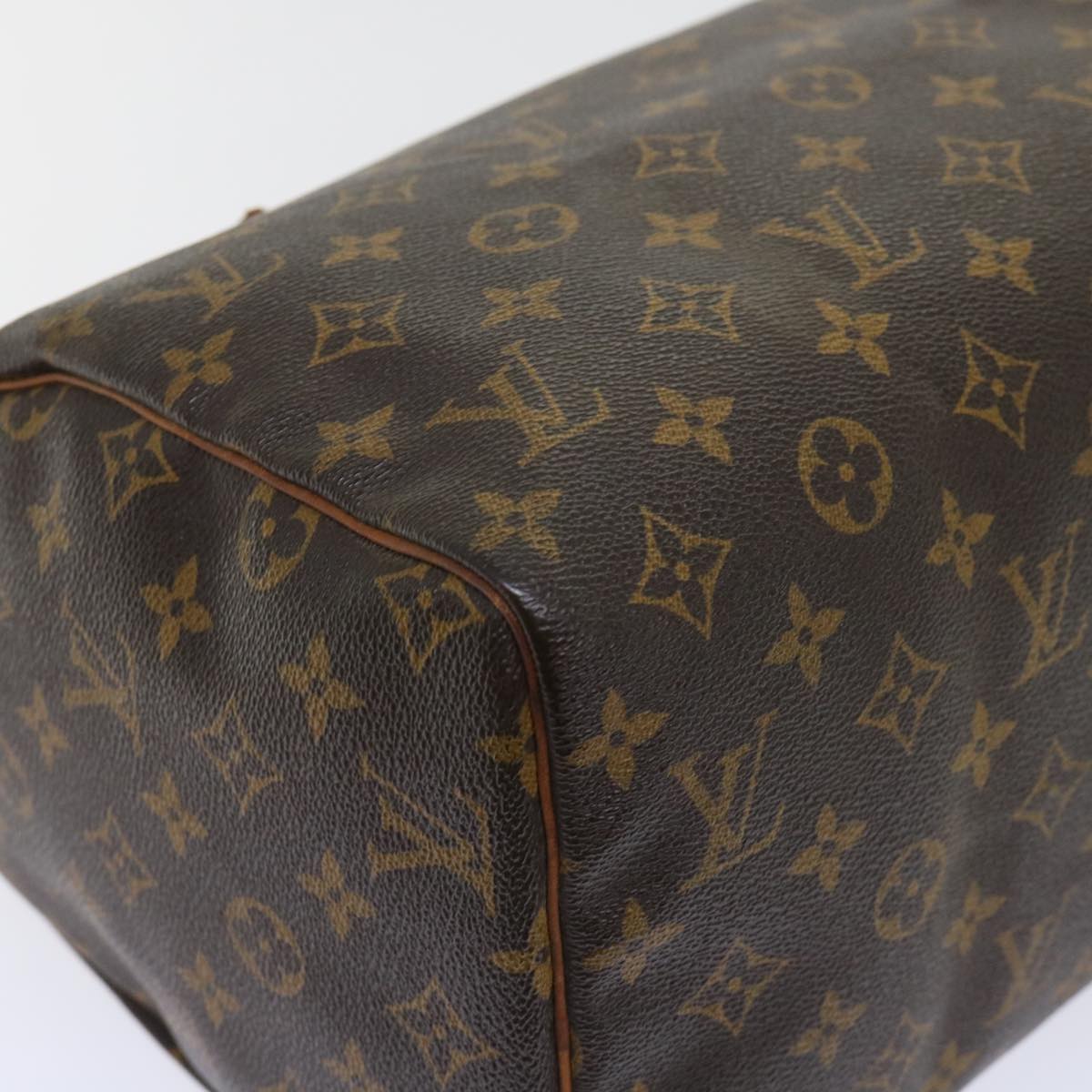 LOUIS VUITTON Monogram Speedy 30 Hand Bag M41526 LV Auth 53618