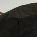 GUCCI GG Canvas Tote Bag Nylon Brown Auth 53670-15