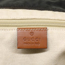 GUCCI GG Canvas Tote Bag Nylon Brown Auth 53670-19