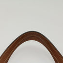 GUCCI GG Canvas Tote Bag Nylon Brown Auth 53670-14