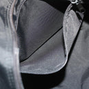 BURBERRY Nova Check Blue Label Hand Bag Nylon Leather Beige Black Auth 53723-11