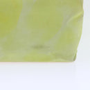 CELINE Hand Bag Suede Green Auth 53736V-3