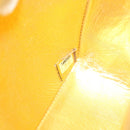 CHANEL Matelasse Turn Lock Chain Shoulder Bag Lamb Skin Gold CC Auth 53752SA-11