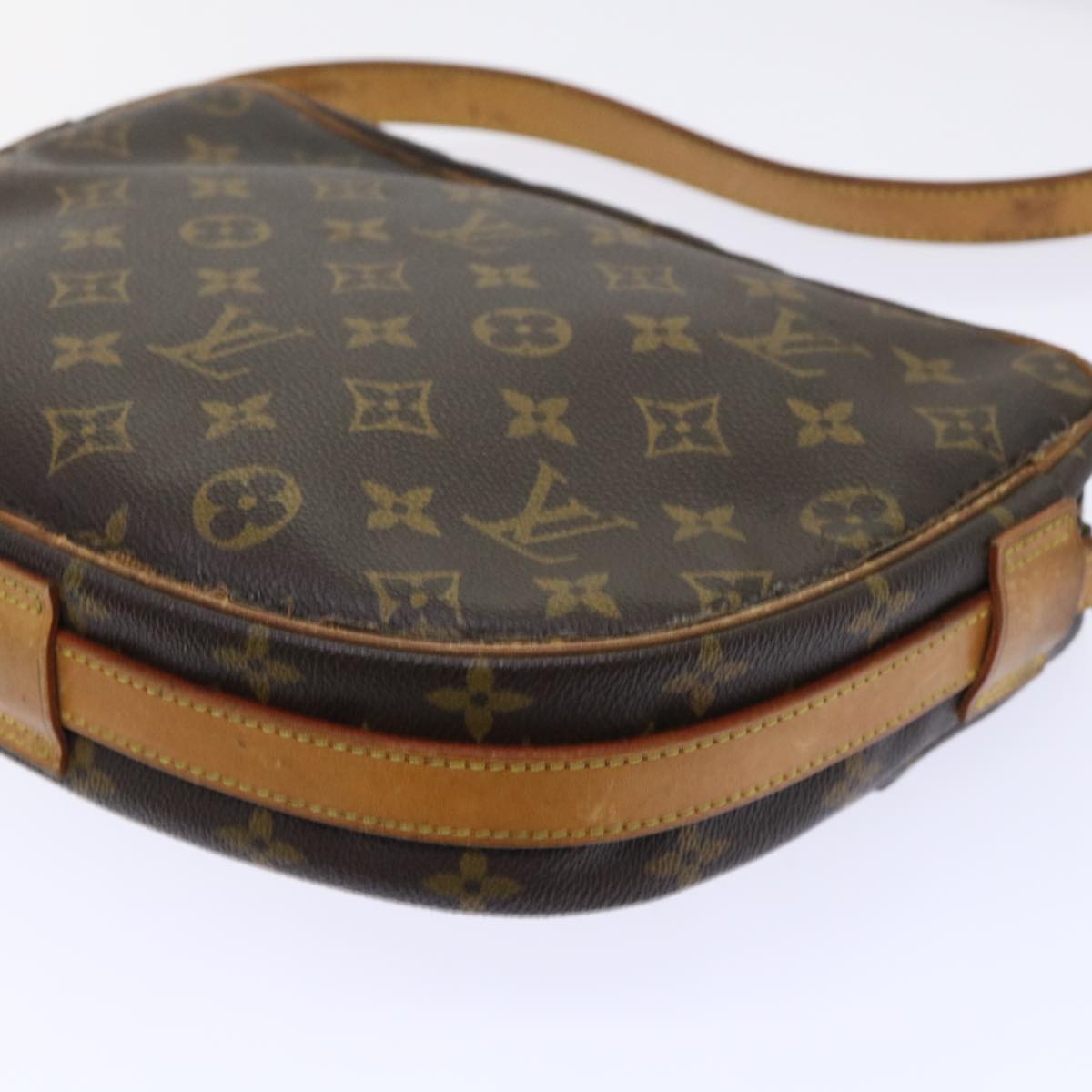 LOUIS VUITTON Monogram Jeune Fille MM Shoulder Bag M51226 LV Auth 53777