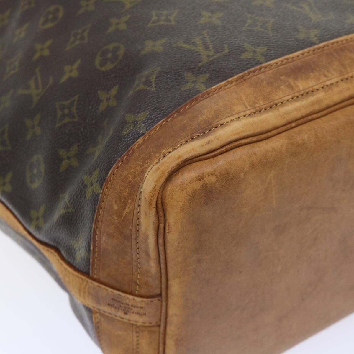 LOUIS VUITTON Monogram Noe Shoulder Bag M42224 LV Auth 53778