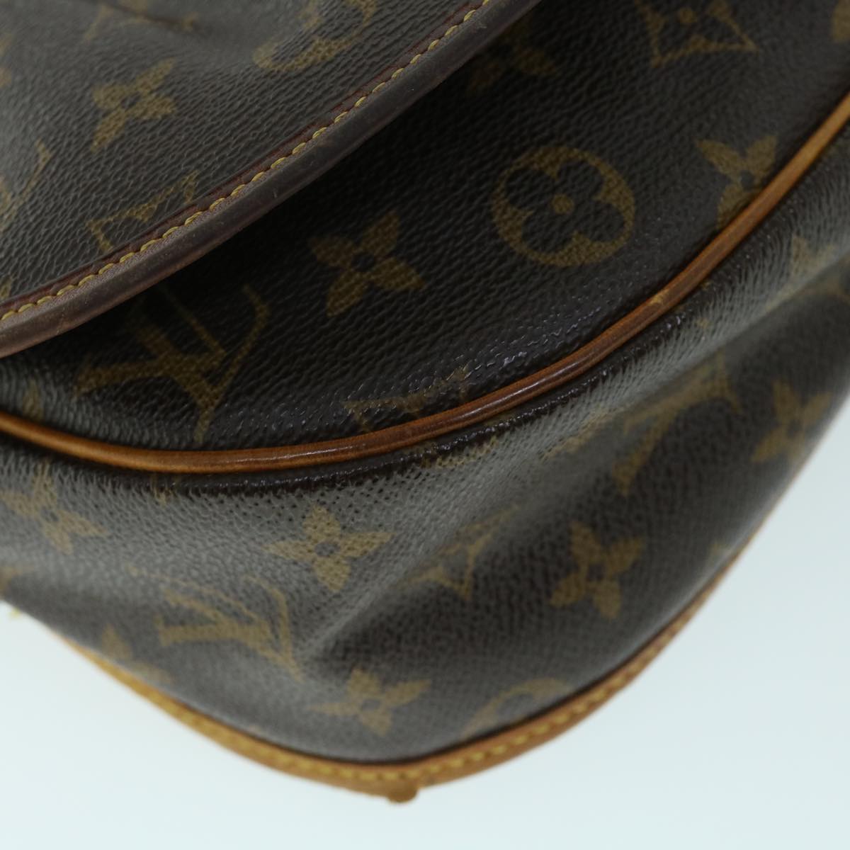 LOUIS VUITTON Monogram Menilmontant PM Shoulder Bag M40474 LV Auth 53905