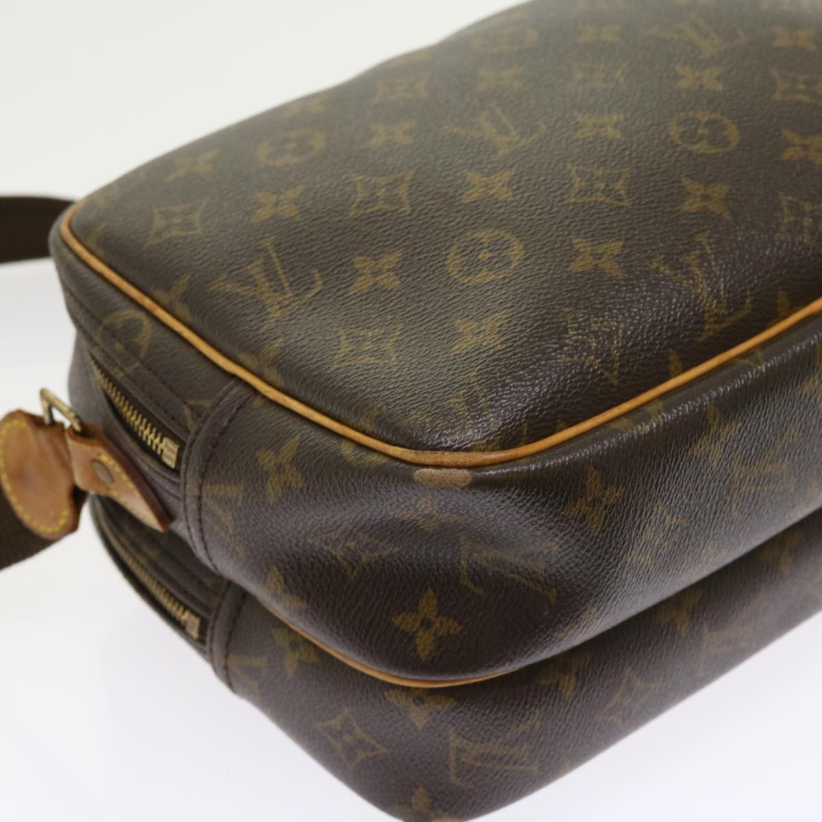 LOUIS VUITTON Monogram Reporter PM Shoulder Bag M45254 LV Auth 53914